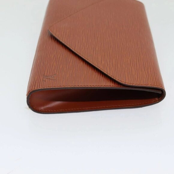 LOUIS VUITTON Epi Art Deco Clutch Bag Brown - Picture 4 of 15